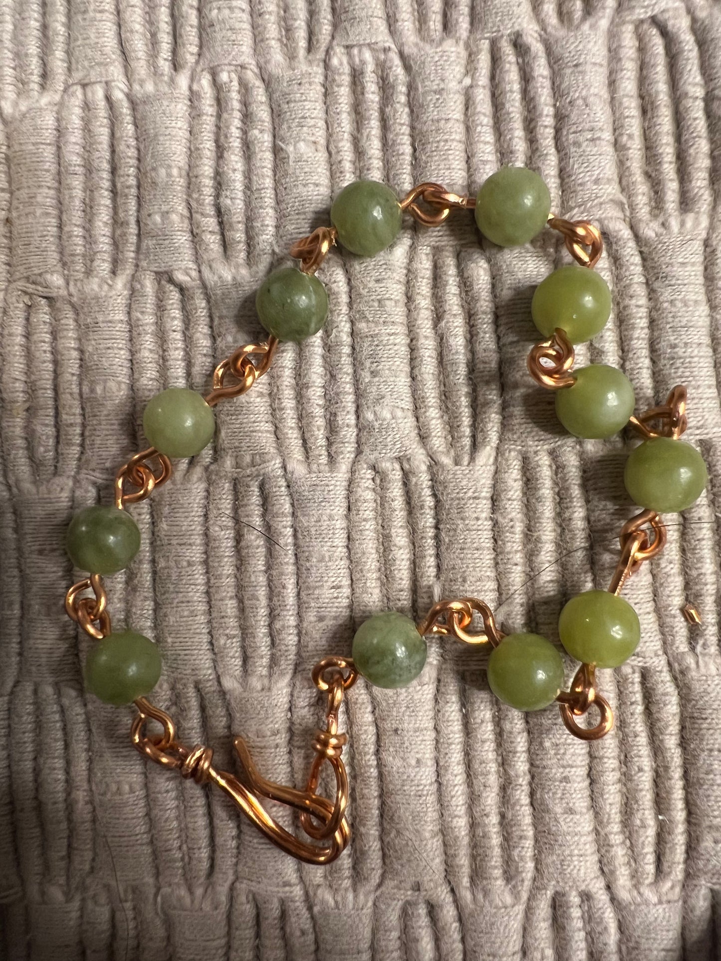 Green China Jade Bracelet