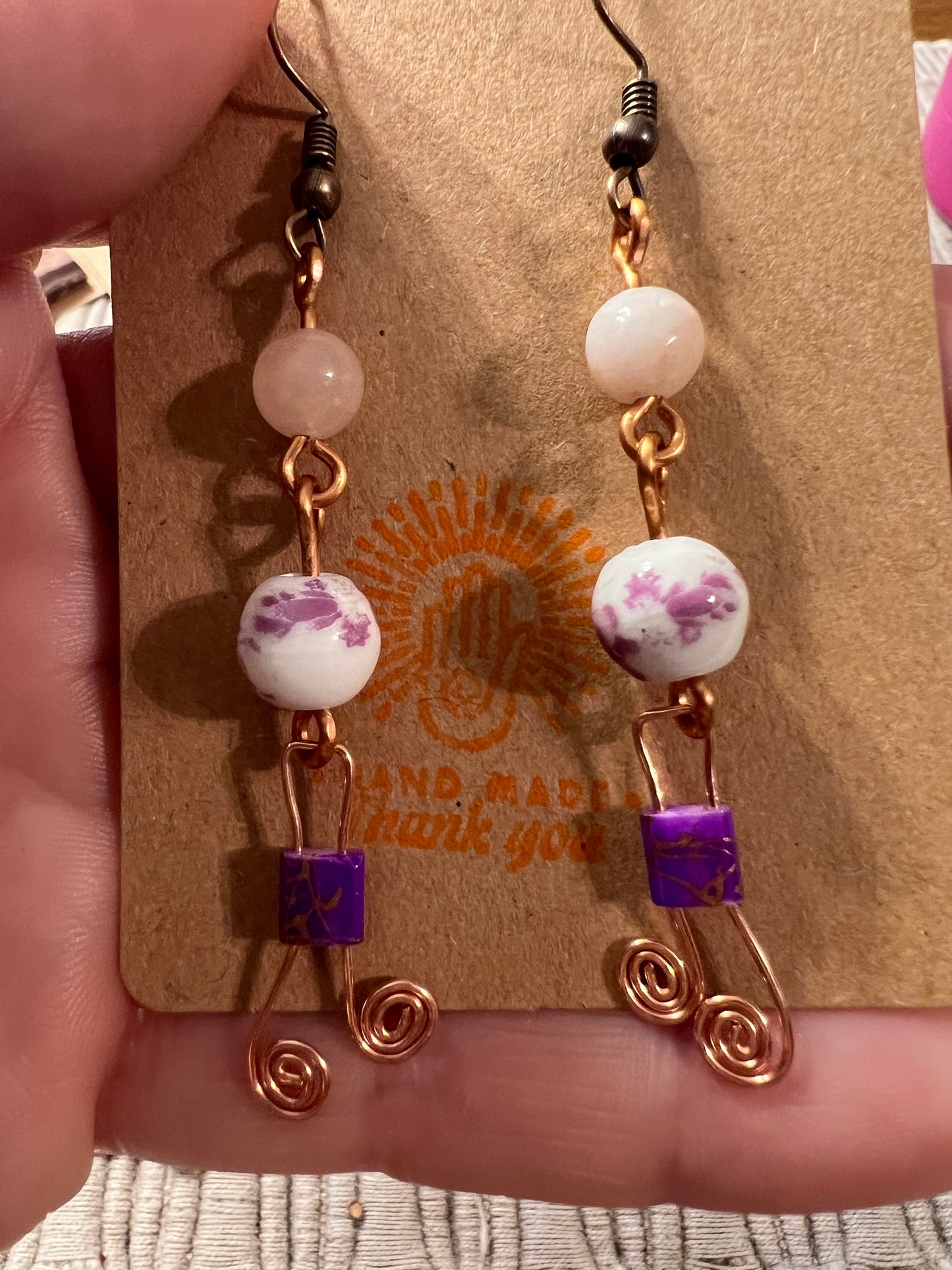 Handmade earrings