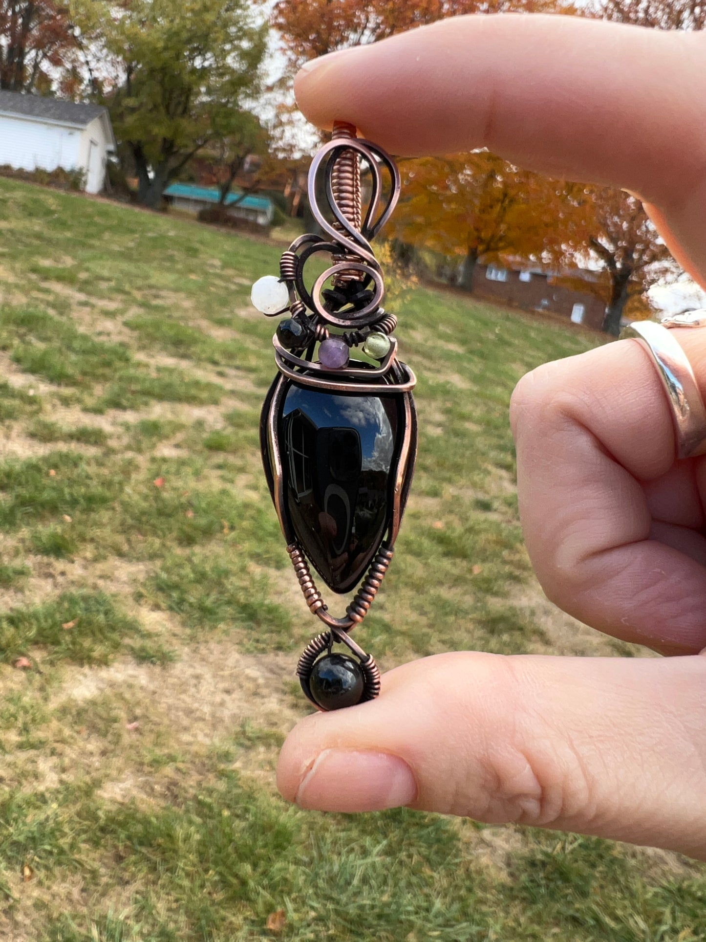 Black Onyx Tear Drop